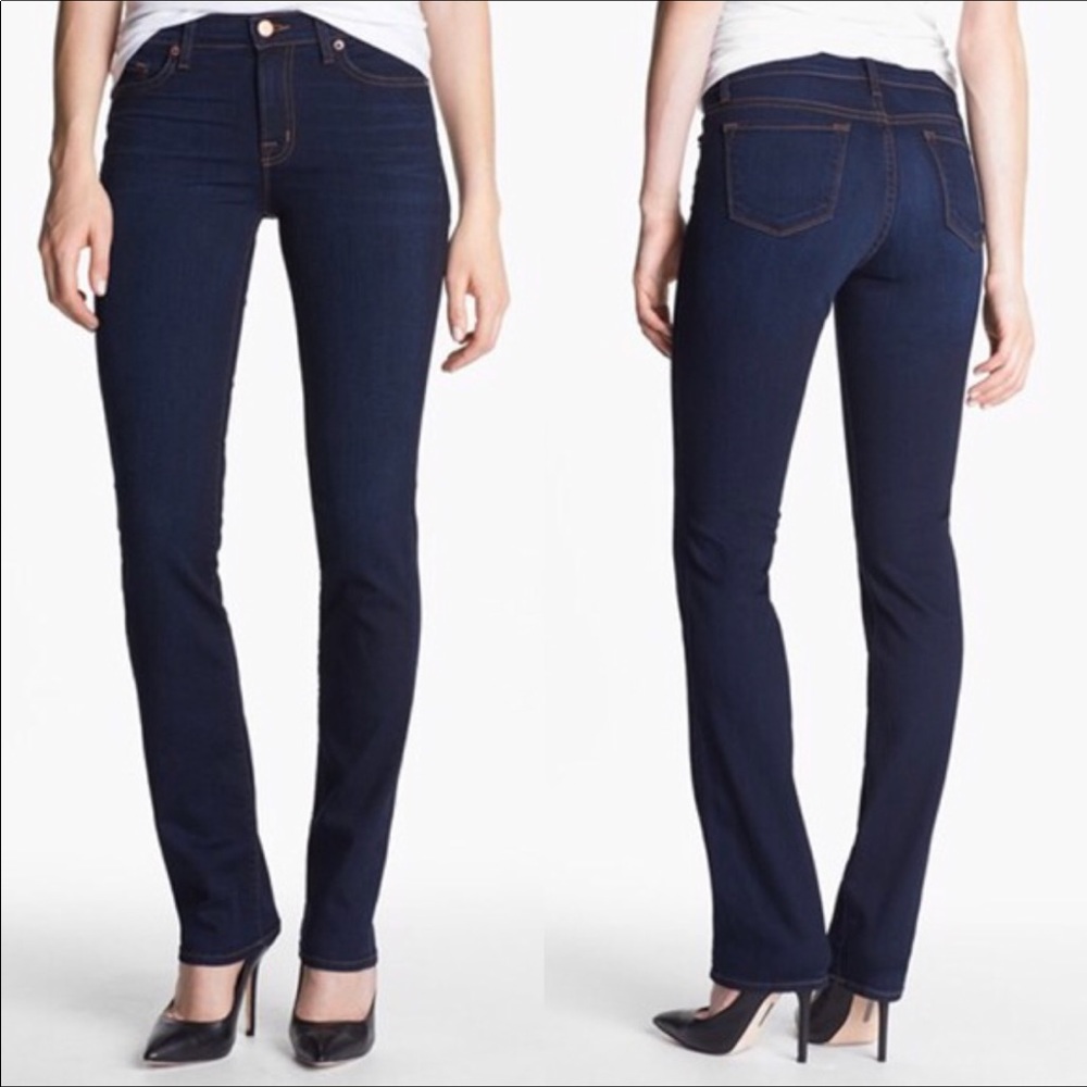 J brand cigarette leg jeans